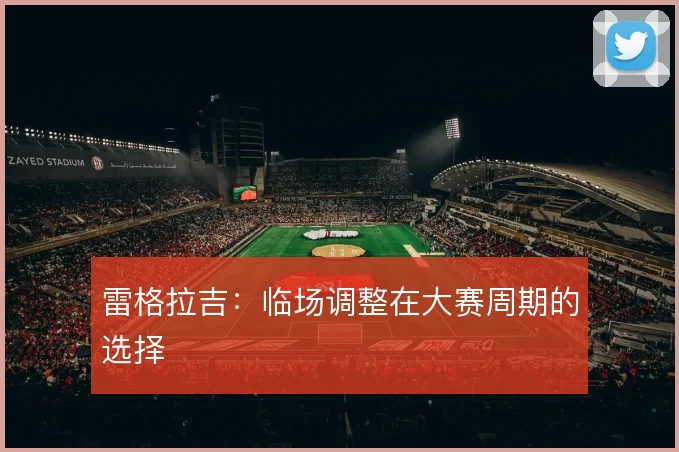 雷格拉吉：临场调整在大赛周期的选择